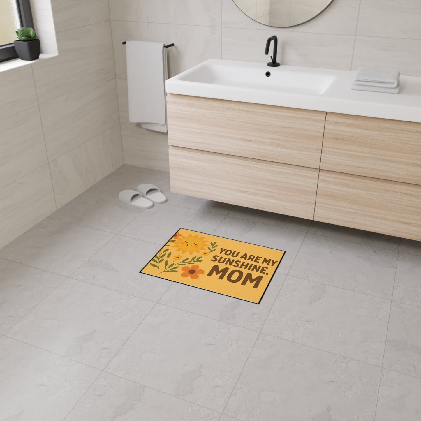 You Are My Sunshine Floor Mat | Heavy Duty Home Decor for Moms