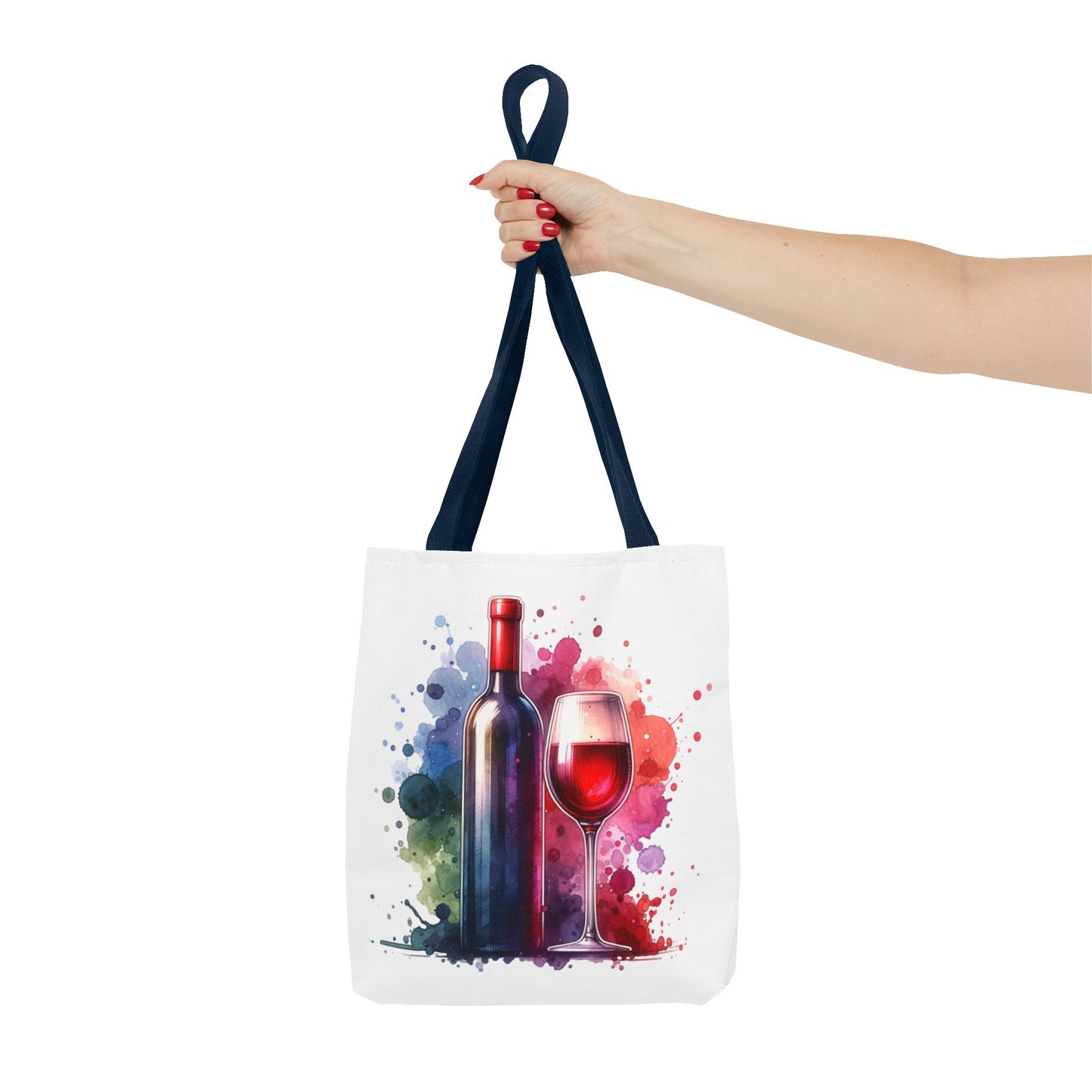 Vibrant Wine Lover's Tote Bag - Perfect for Gifting and Everyday Use