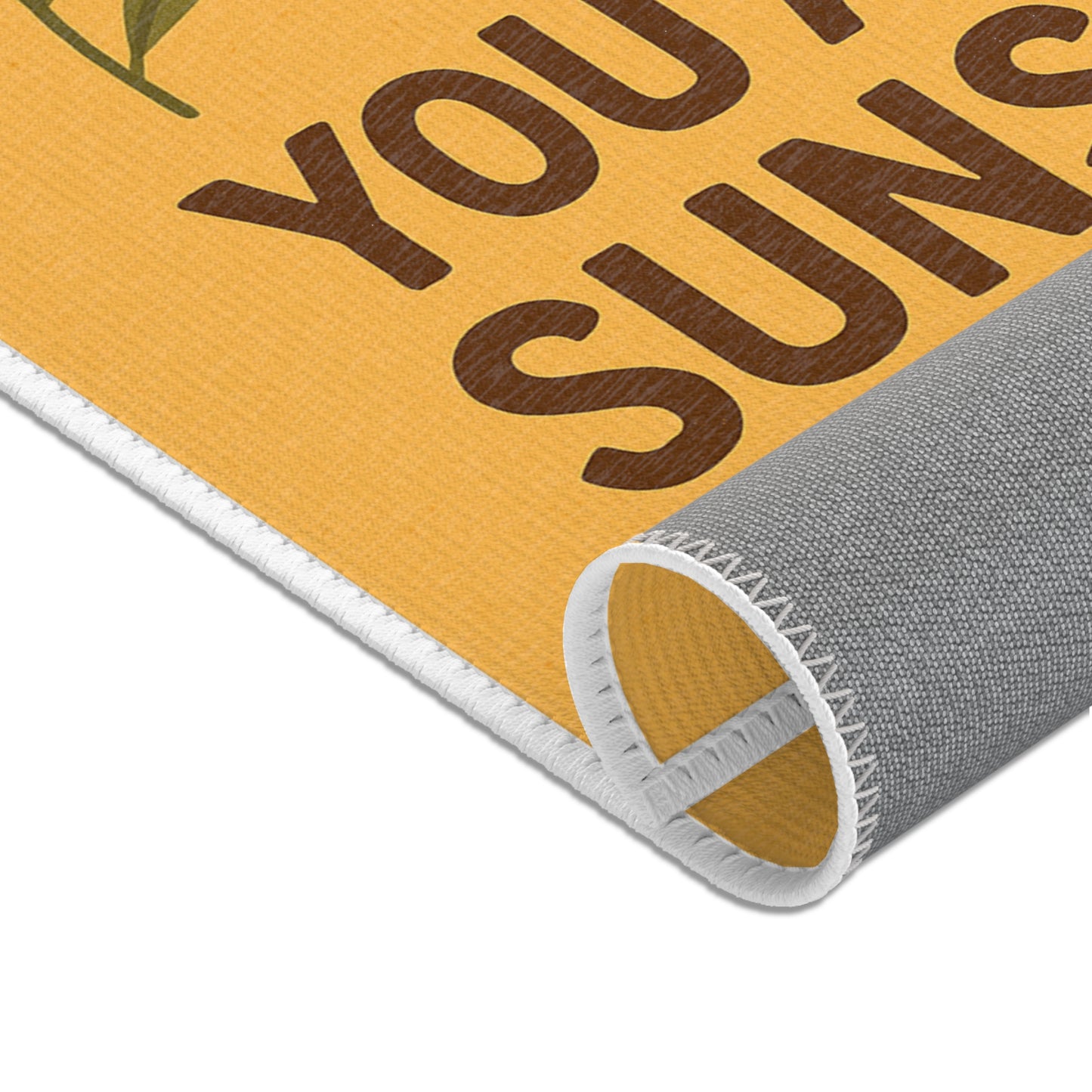 You Are My Sunshine Area Rug for Mom - Cheerful Home Decor