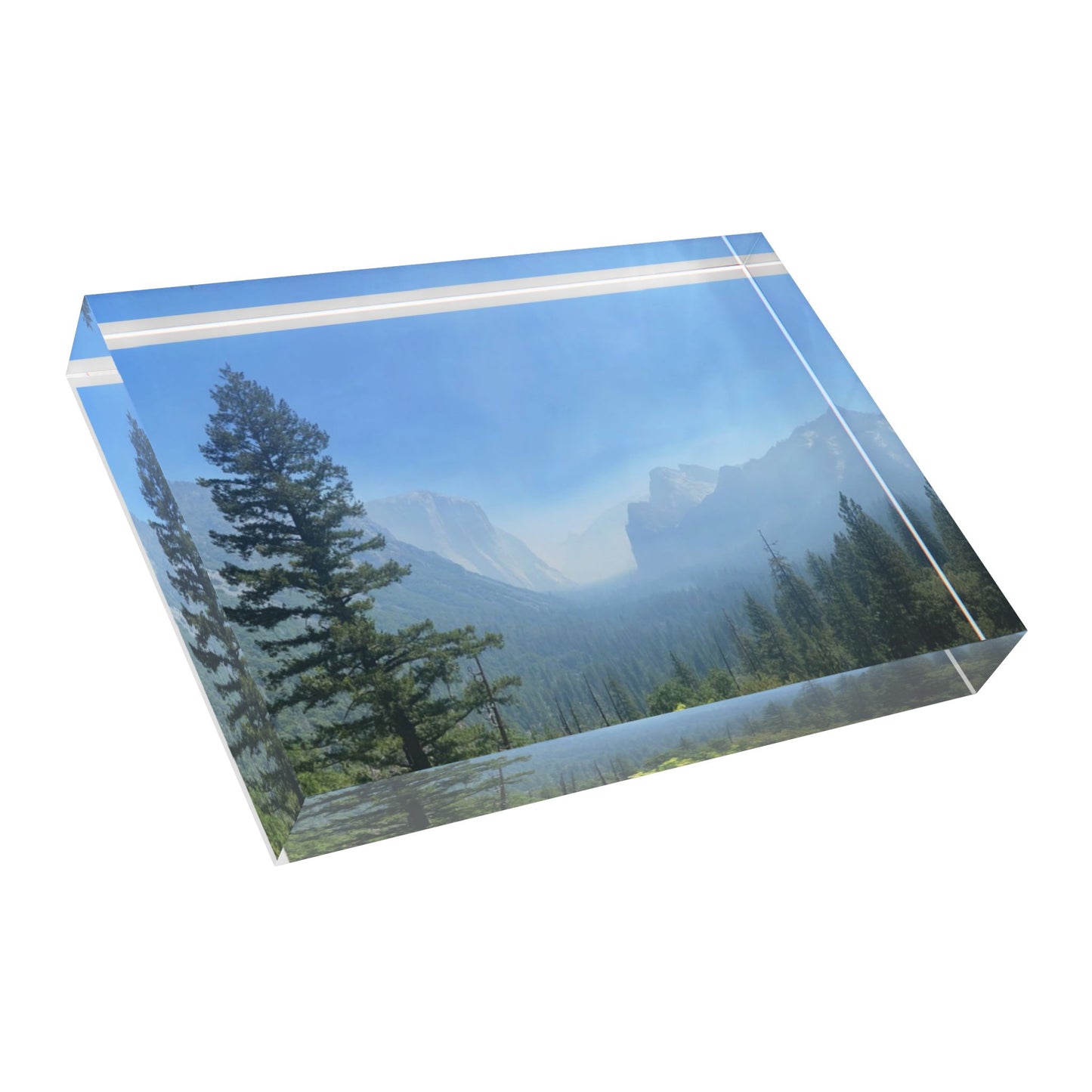 Scenic Landscape Photo Block - Nature Home Decor