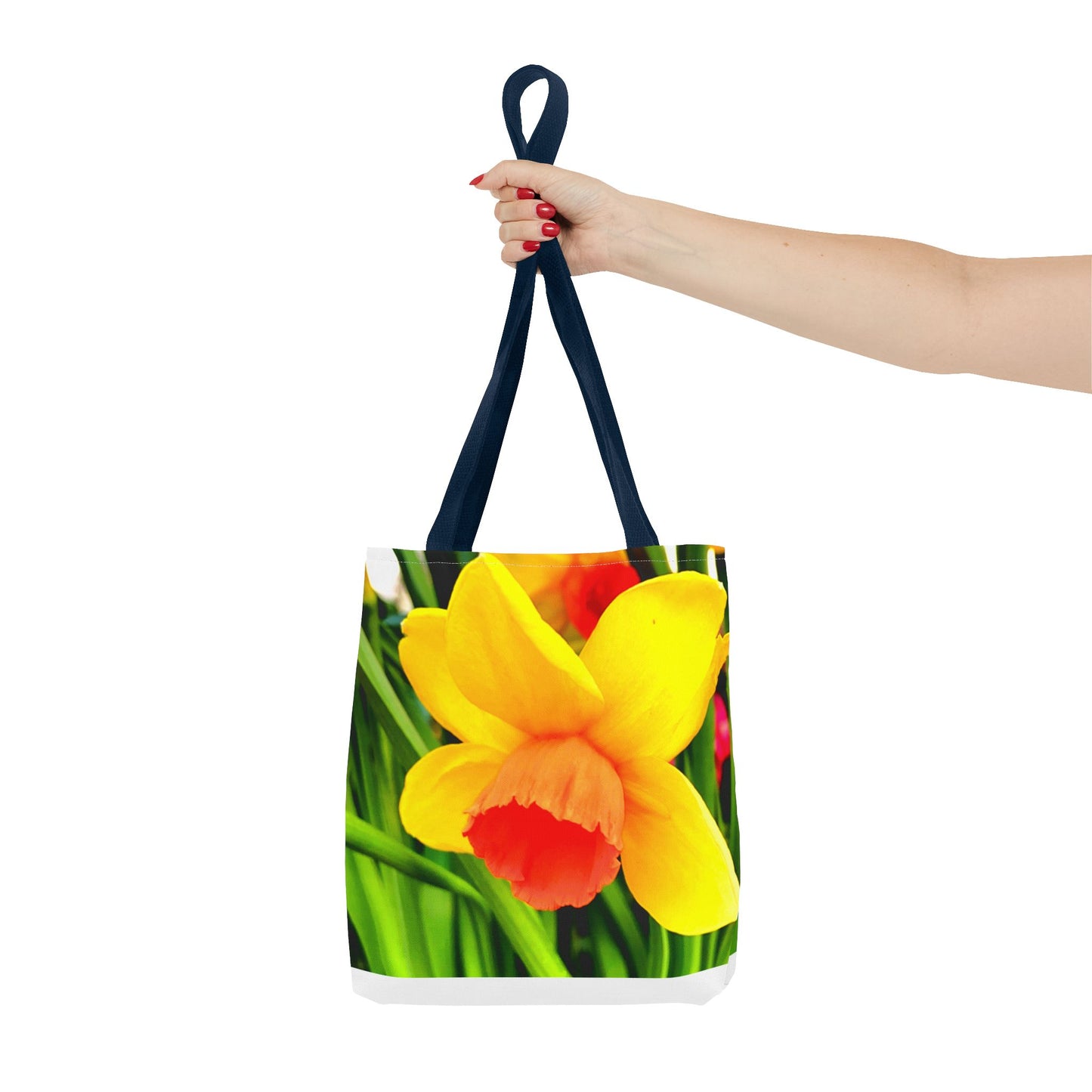 Bright Floral Tote Bag (AOP)