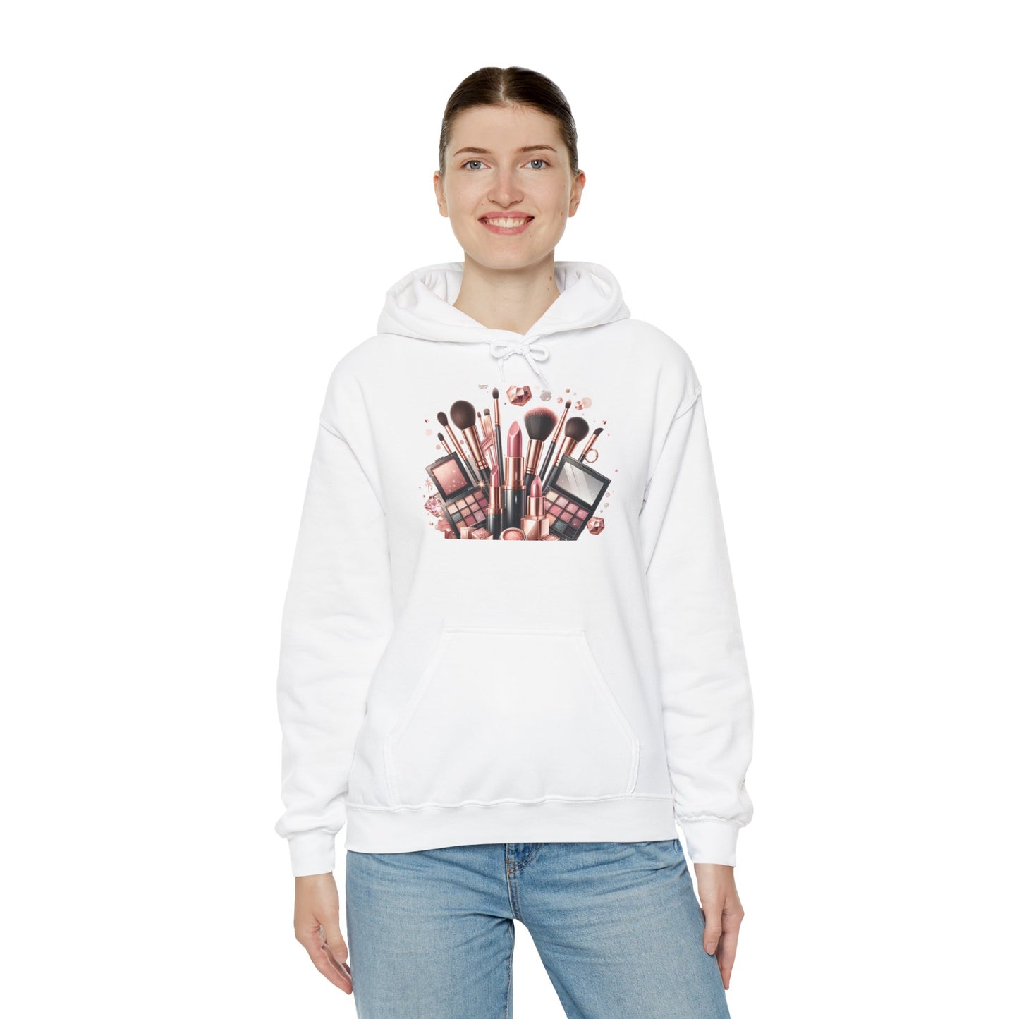 Makeup Lover's Unisex Heavy Blend™ Hooded Sweatshirt - Perfect for Beauty Enthusiasts