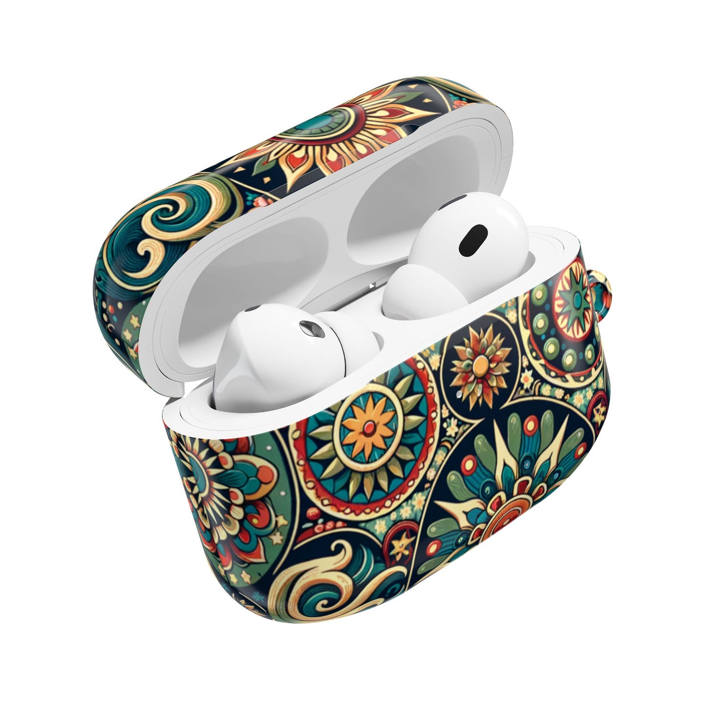 Colorful Bohemian AirPod Cases | Trendy Earbud Cover, Unique Gift for Music Lovers, Stylish Accessory for Festivals