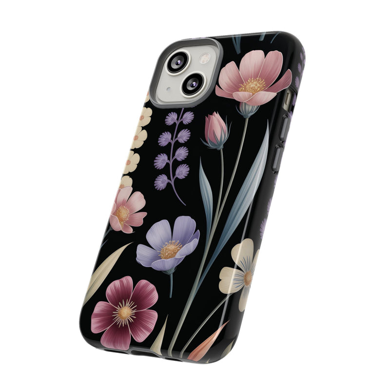 Floral Phone Case - Tough Cases with Elegant Botanical Design