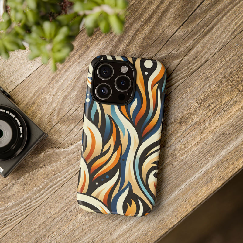 Vibrant Phone Case, Tough Cases, Bohemian Style, Colorful Phone Cover, Gift for Her, Travel Accessory