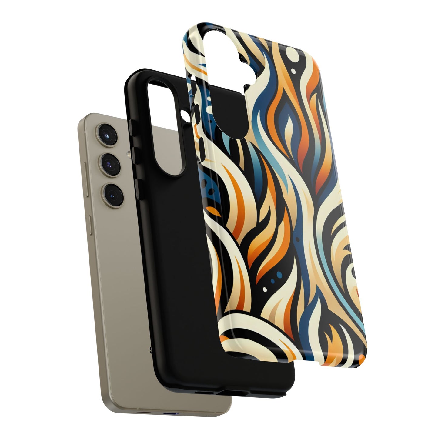 Vibrant Phone Case, Tough Cases, Bohemian Style, Colorful Phone Cover, Gift for Her, Travel Accessory