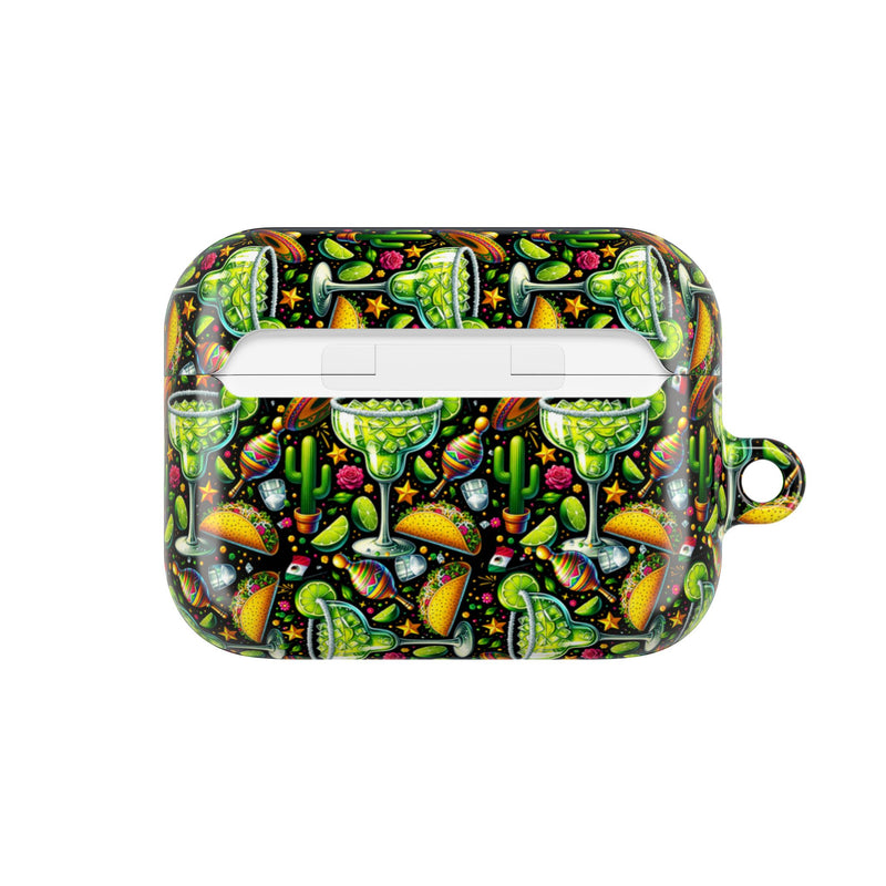 Fiesta AirPod Case – Fun Cactus & Margarita Design