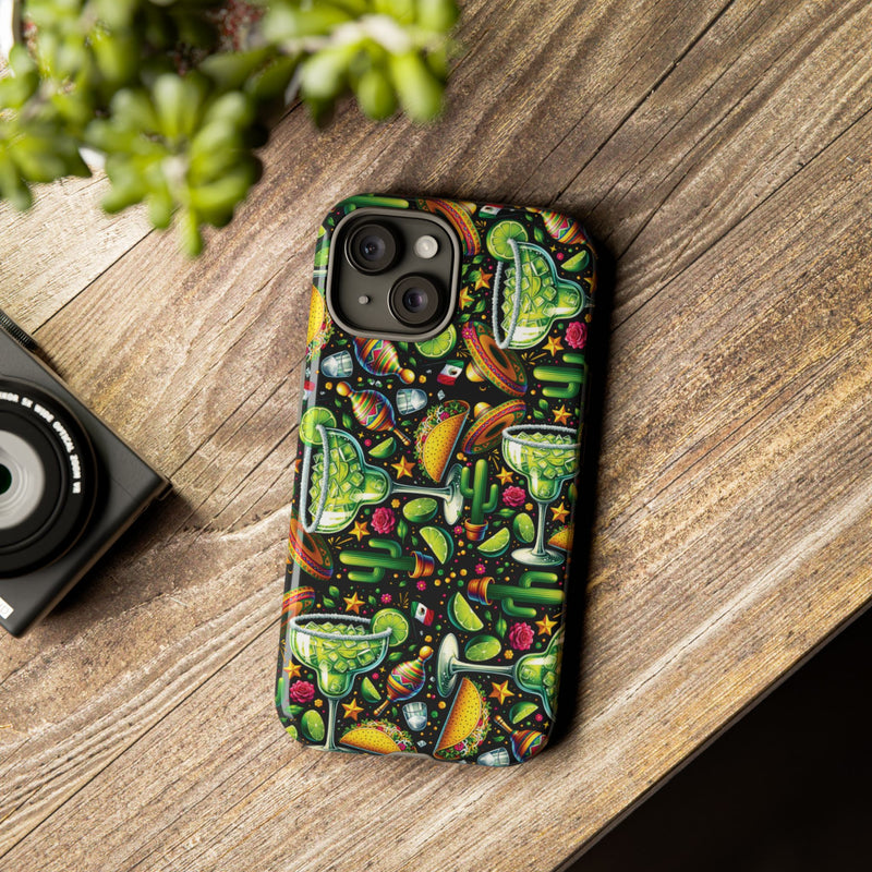 Fiesta Phone Case - Colorful Mexican Themed Tough Case for Summer Celebrations