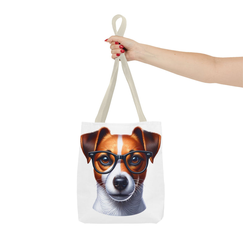 Cool Dog Tote Bag with Glasses - Perfect for Pet Lovers and Everyday Use