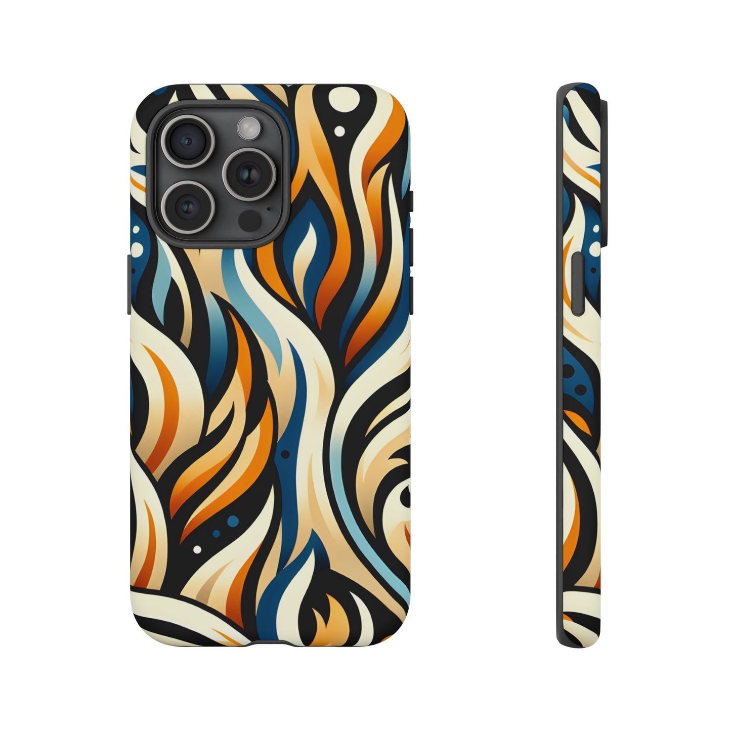 Vibrant Phone Case, Tough Cases, Bohemian Style, Colorful Phone Cover, Gift for Her, Travel Accessory