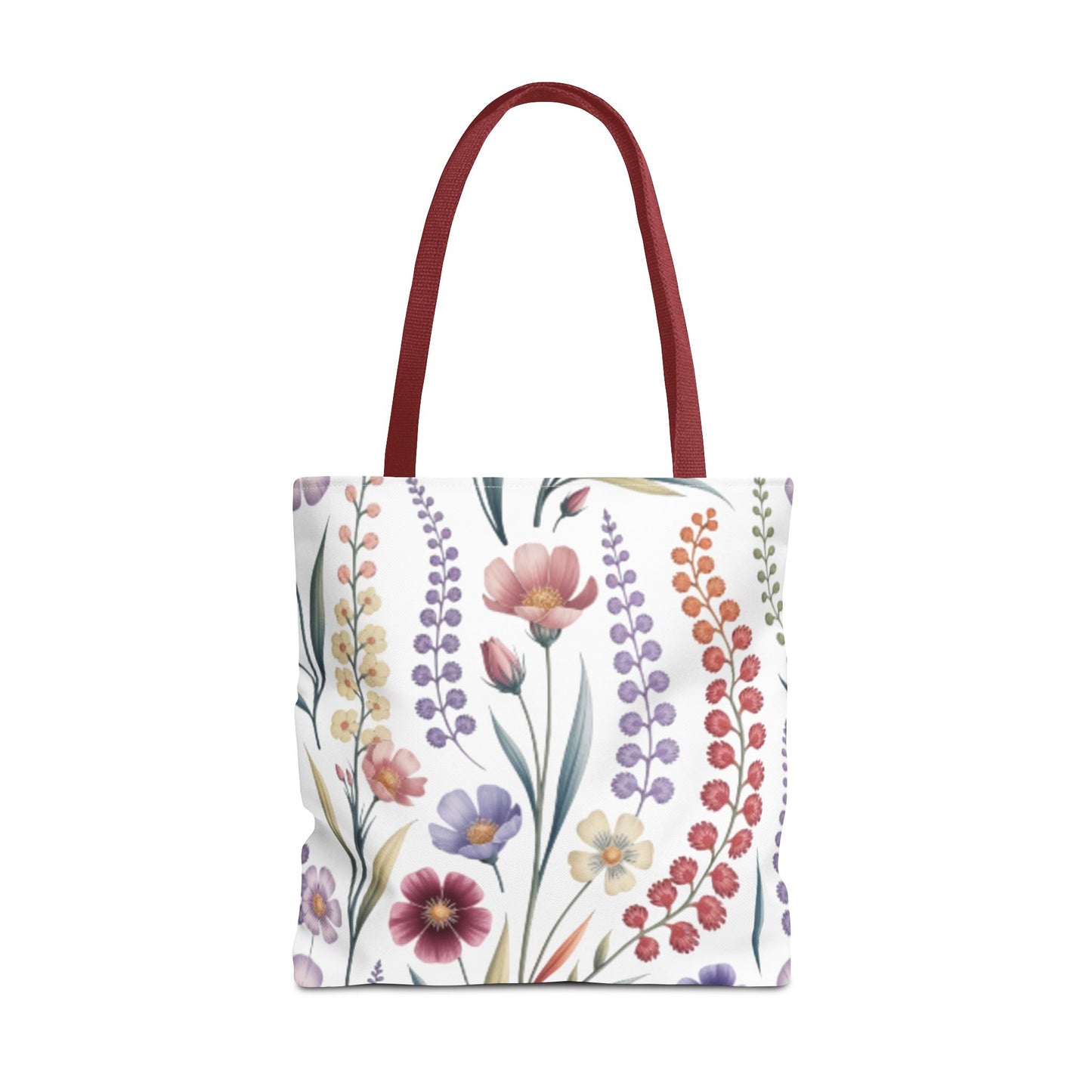 Floral Tote Bag, Stylish Shopping Bag, Reusable Grocery Tote, Summer Outing Purse, Eco-Friendly Gift, Flower Pattern Accessory