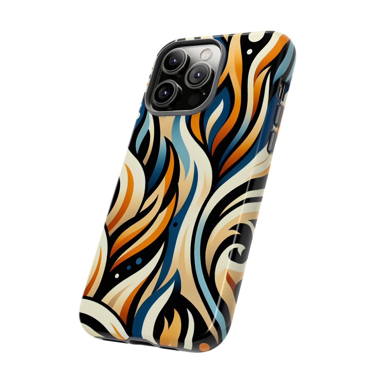 Vibrant Phone Case, Tough Cases, Bohemian Style, Colorful Phone Cover, Gift for Her, Travel Accessory