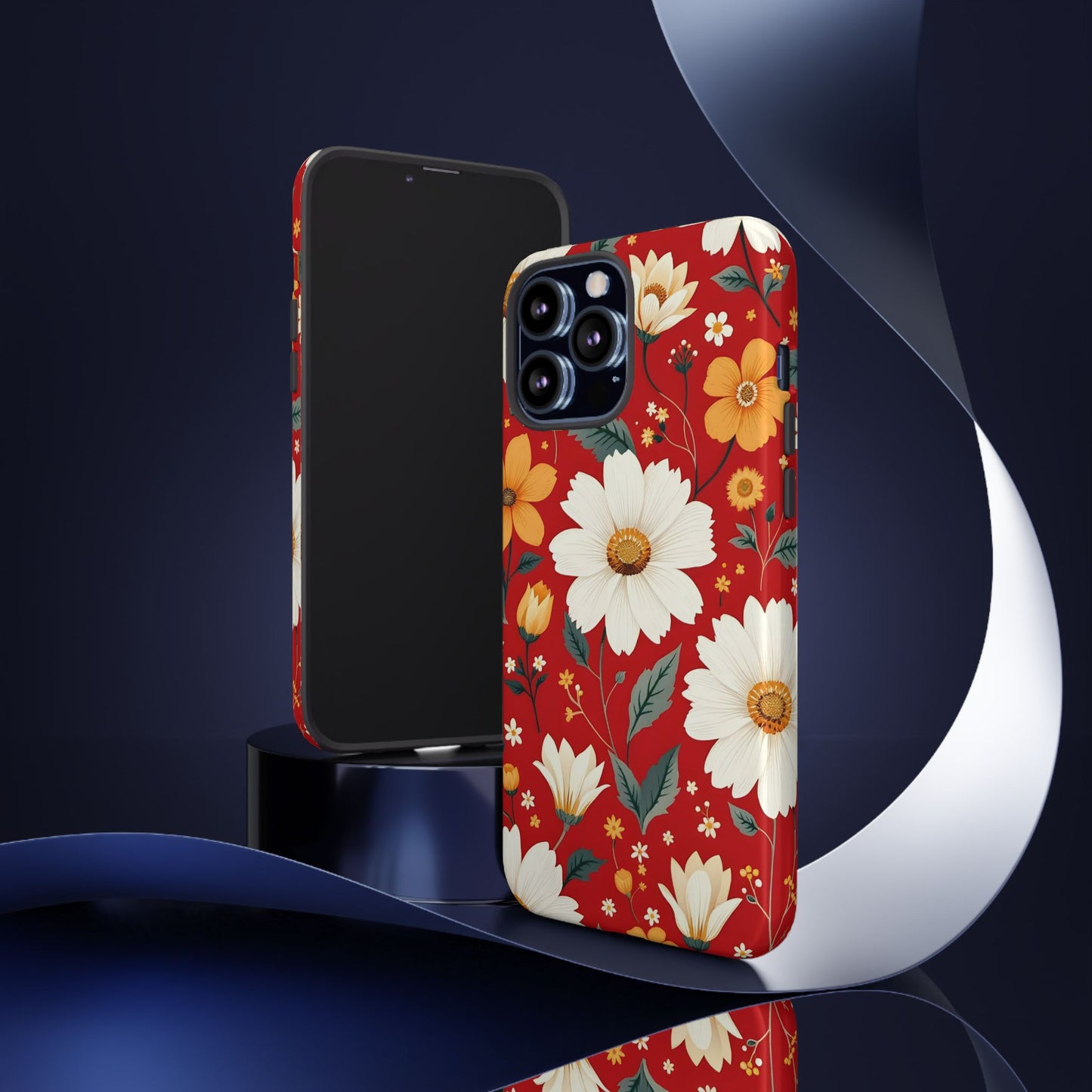 Floral Tough Phone Case | Durable Protection with Vibrant Flowers