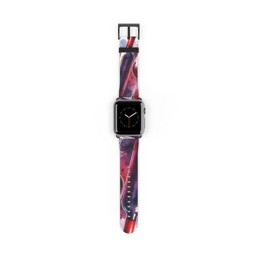 Colorful Wine-Inspired Watch Band - Perfect Gift for Wine Lovers