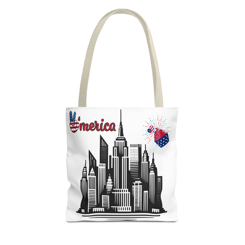 Patriotic NYC Tote Bag - Celebrate America with Style