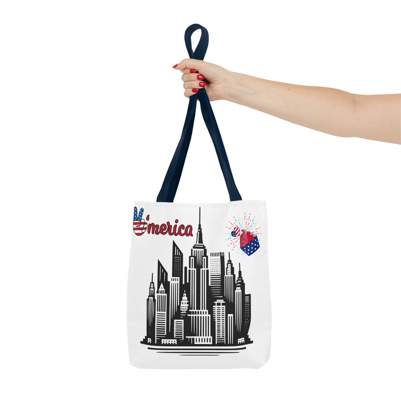 Patriotic NYC Tote Bag - Celebrate America with Style