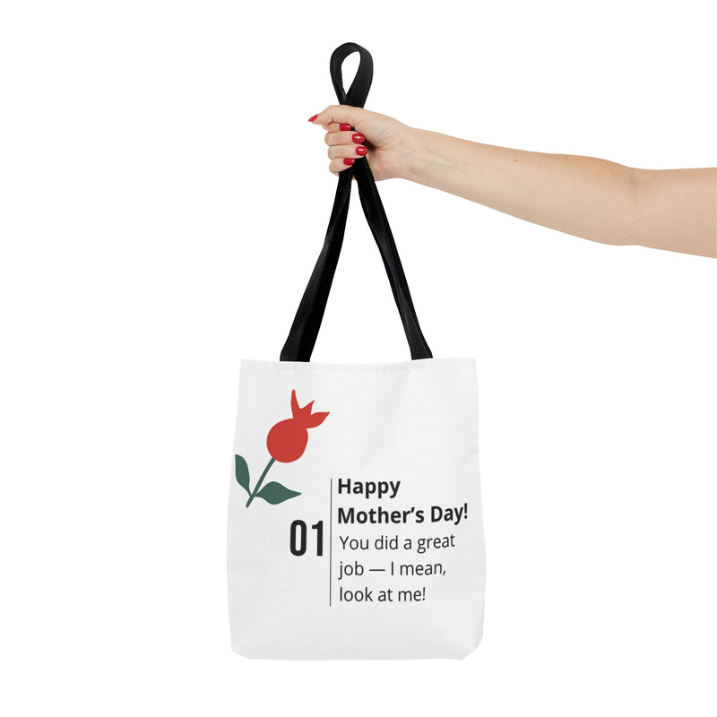 Happy Mother's Day Tote Bag - Fun and Spirited Gift for Moms