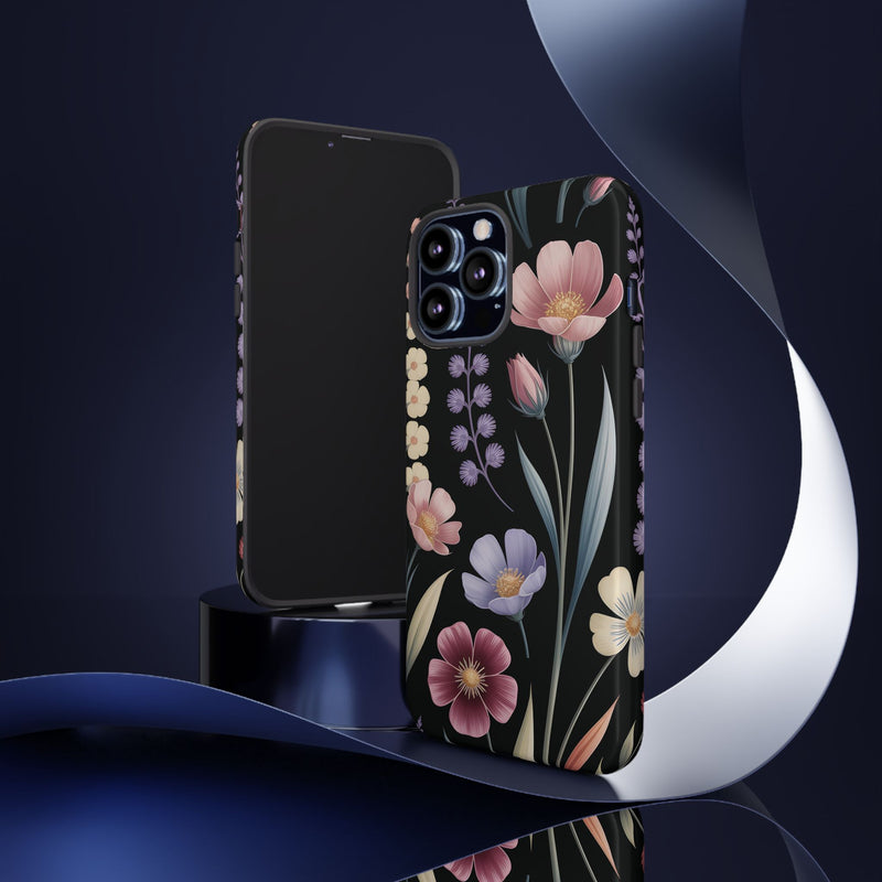 Floral Phone Case - Tough Cases with Elegant Botanical Design