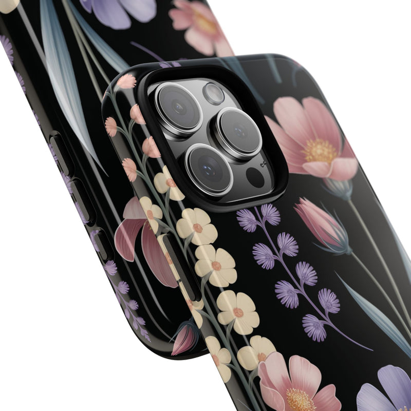 Floral Phone Case - Tough Cases with Elegant Botanical Design