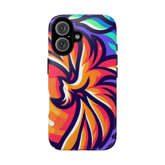 Vibrant Phoenix Phone Case - Tough Cases for Bold Style