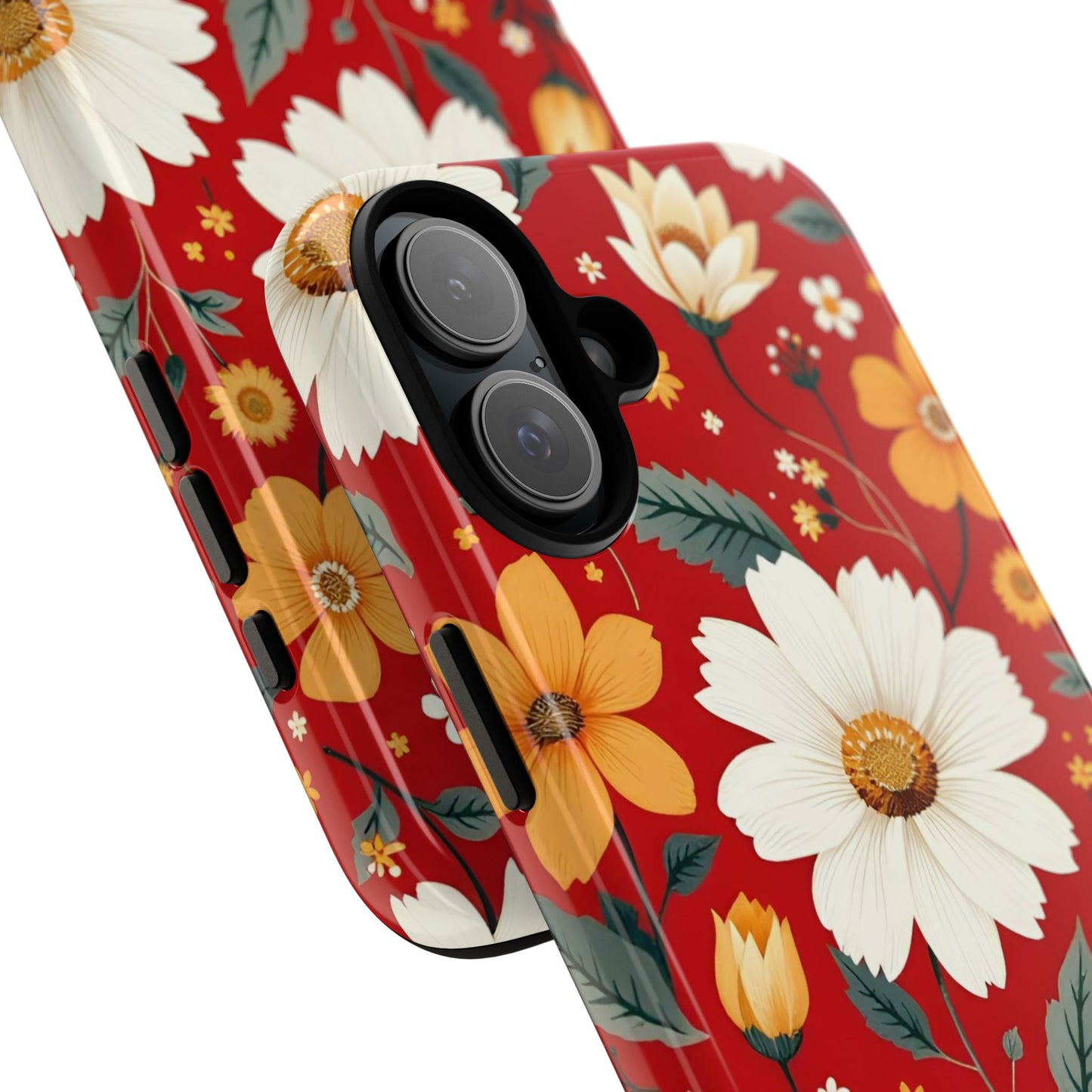 Floral Tough Phone Case | Durable Protection with Vibrant Flowers