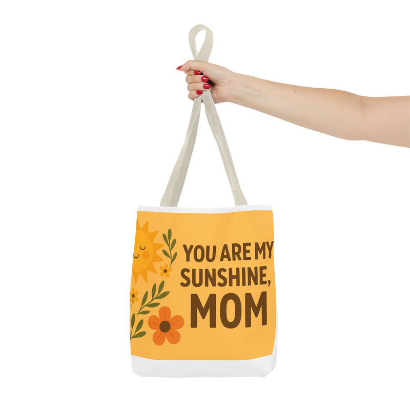 Bright Floral Tote Bag - 'You Are My Sunshine, Mom' - Perfect Gift for Mother's Day