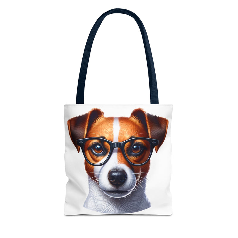 Cool Dog Tote Bag with Glasses - Perfect for Pet Lovers and Everyday Use