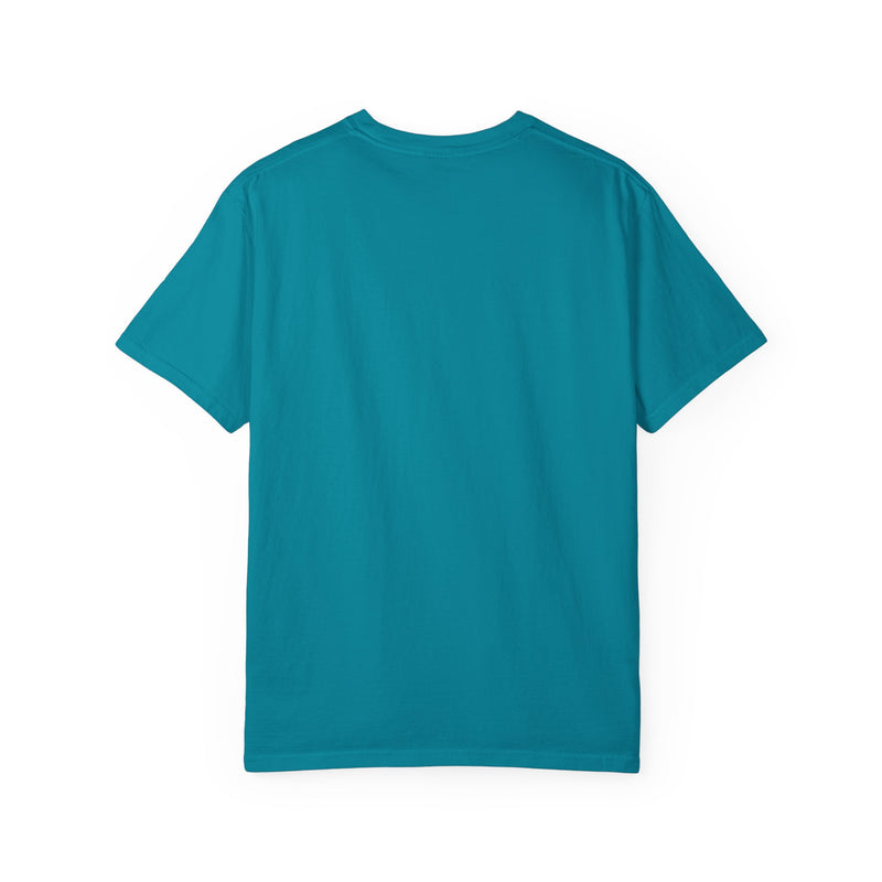 Colorful Dolphin Cityscape Unisex T-Shirt - Vibrant Ocean and Urban Fusion Tee