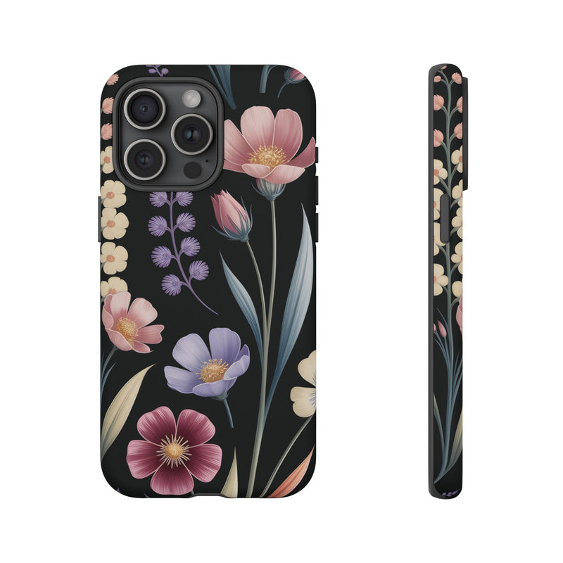 Floral Phone Case - Tough Cases with Elegant Botanical Design