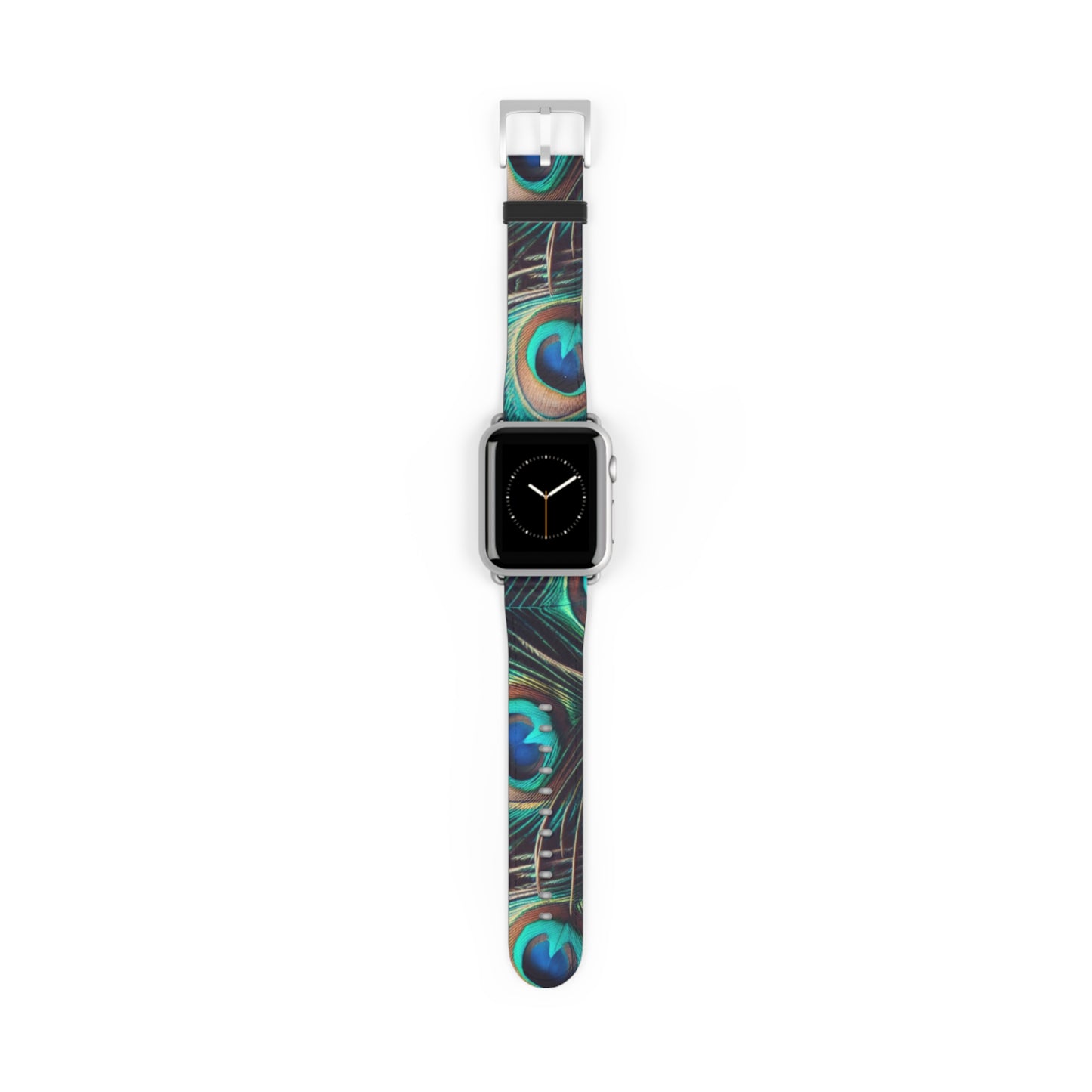 Peacock Feather Watch Band – Vibrant, Stylish Accessory for Nature Lovers