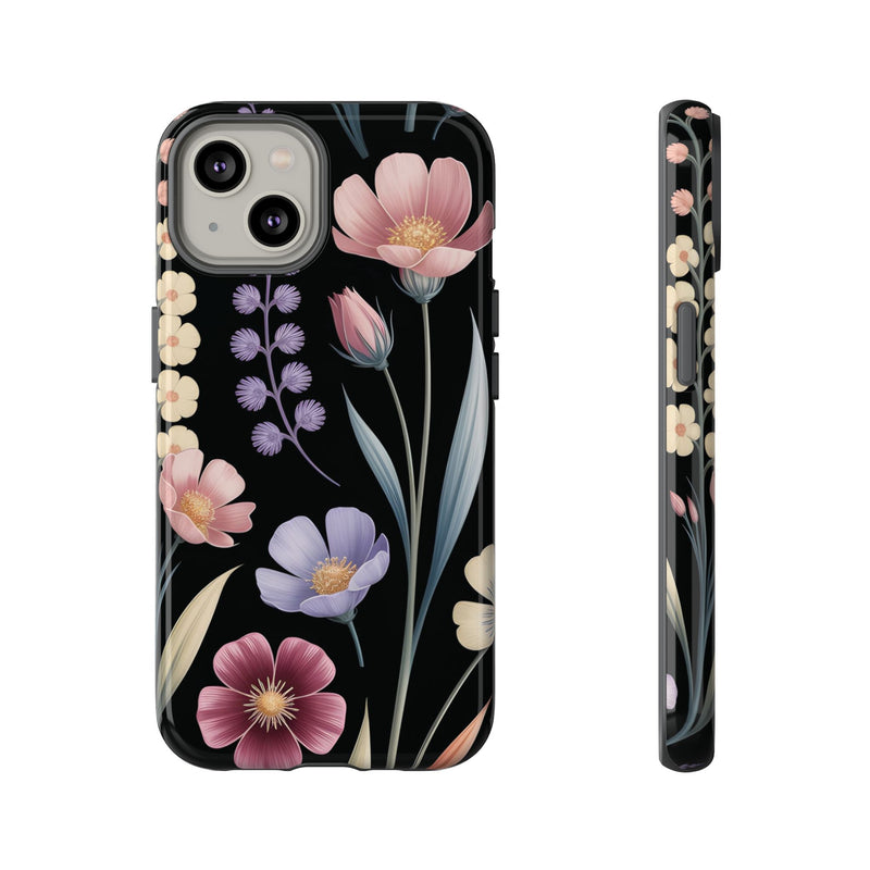 Floral Phone Case - Tough Cases with Elegant Botanical Design