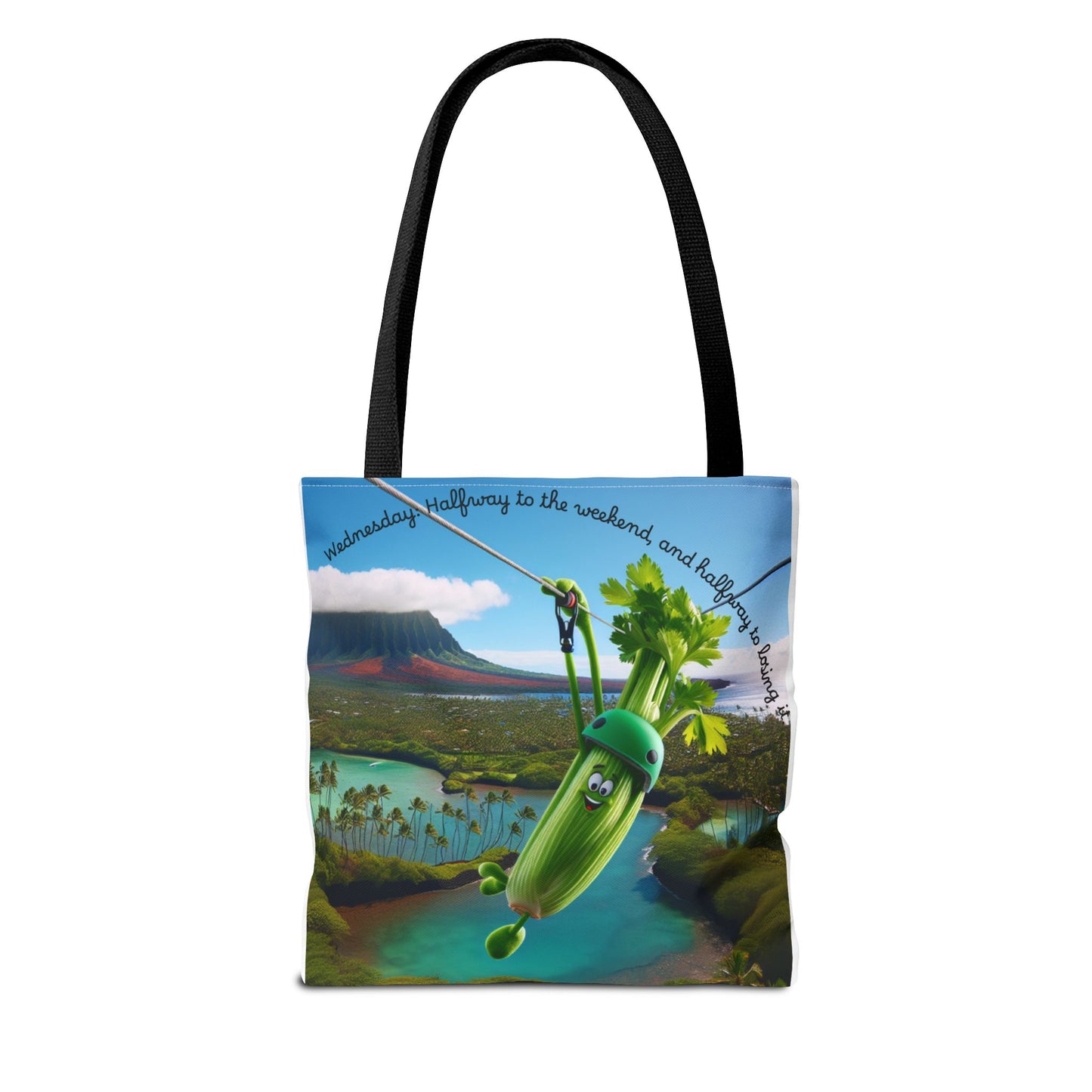 Whimsical Vegetable Tote Bag - Perfect for Weekend Adventures!