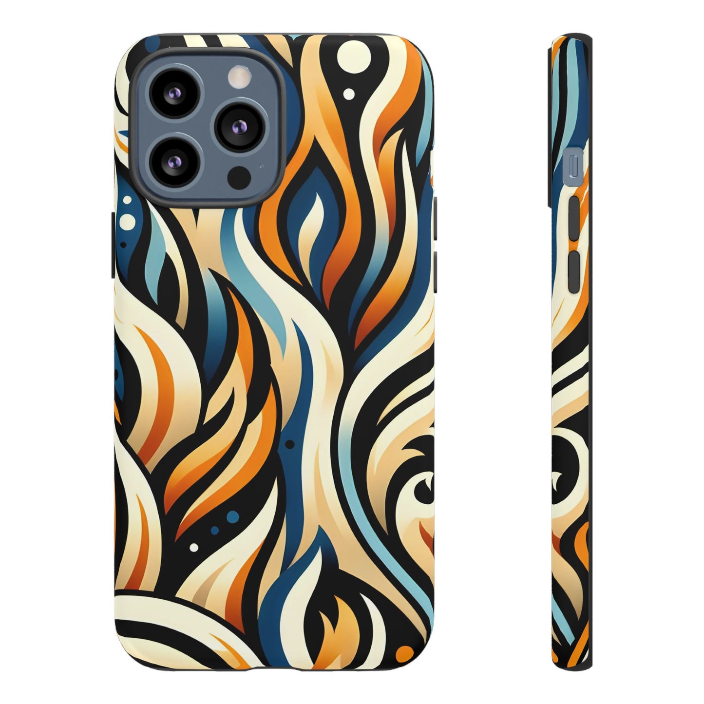 Vibrant Phone Case, Tough Cases, Bohemian Style, Colorful Phone Cover, Gift for Her, Travel Accessory