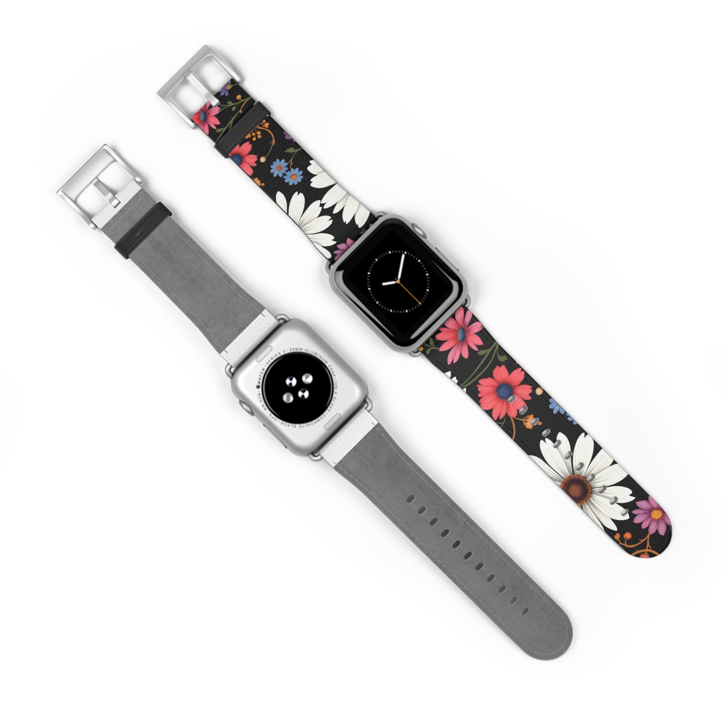 Floral Print Watch Band - Stylish Accessory for Spring & Summer