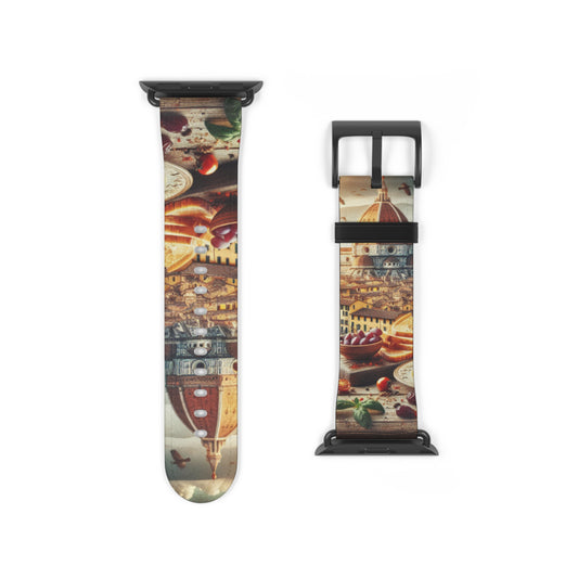 Vintage-Inspired Watch Band for Travel Enthusiasts - Perfect Gift for Adventurers