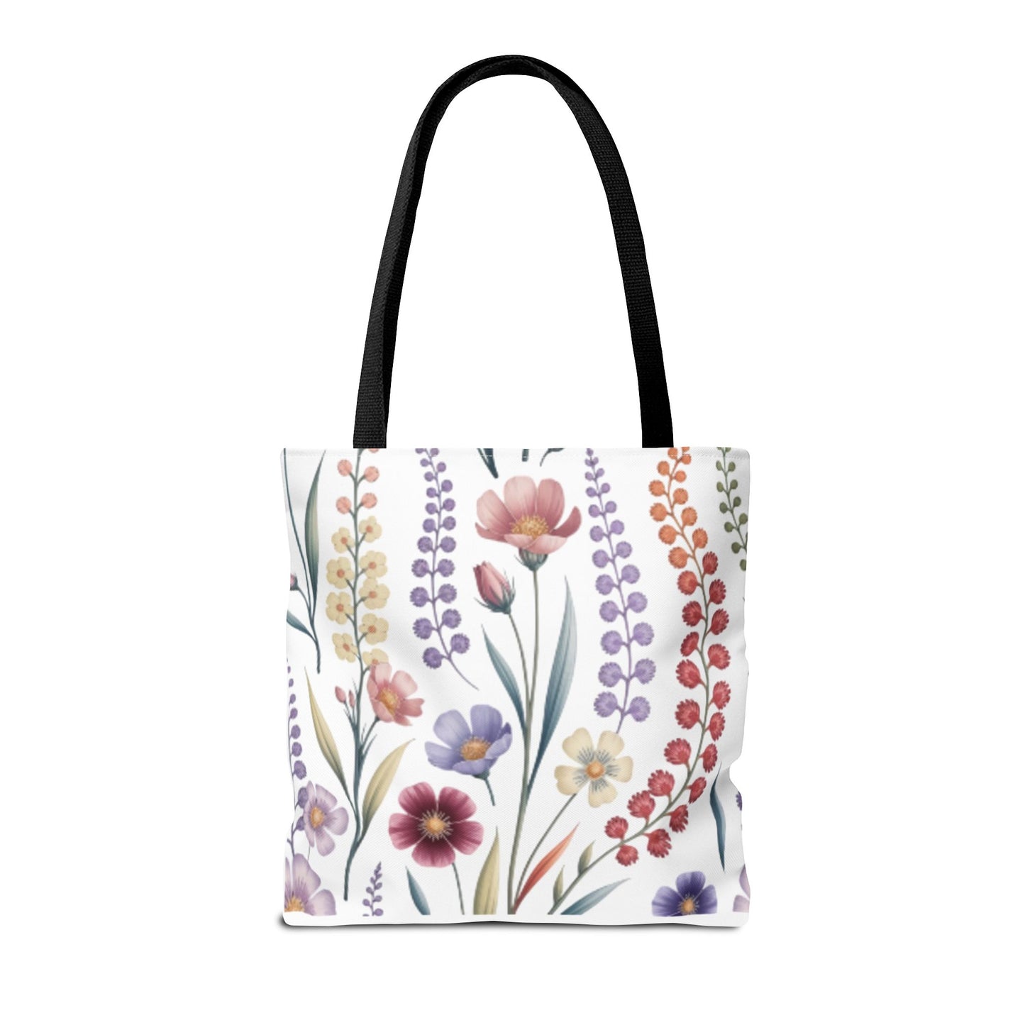 Floral Tote Bag, Stylish Shopping Bag, Reusable Grocery Tote, Summer Outing Purse, Eco-Friendly Gift, Flower Pattern Accessory