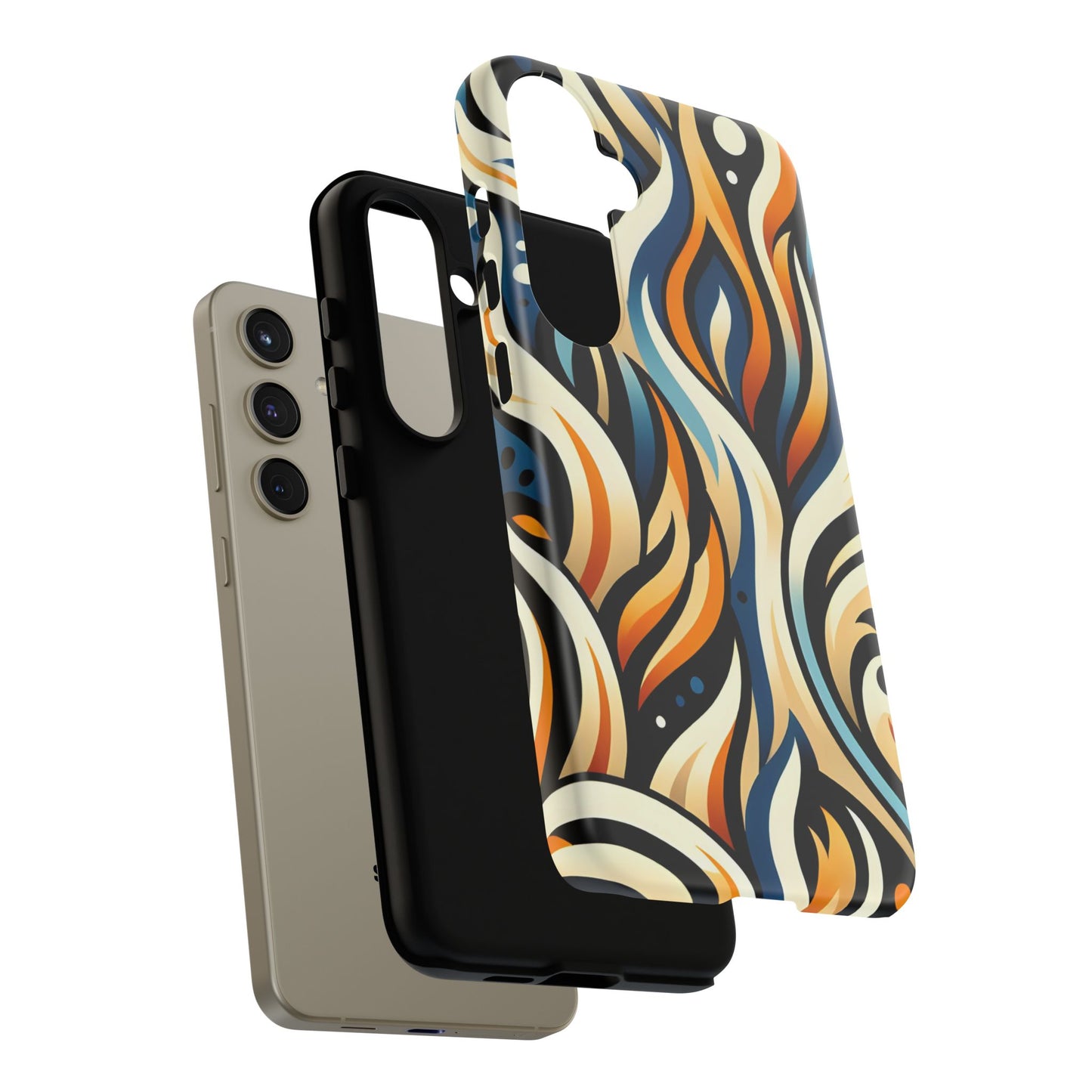 Vibrant Phone Case, Tough Cases, Bohemian Style, Colorful Phone Cover, Gift for Her, Travel Accessory