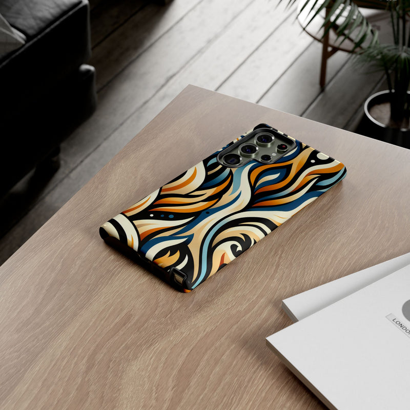 Vibrant Phone Case, Tough Cases, Bohemian Style, Colorful Phone Cover, Gift for Her, Travel Accessory