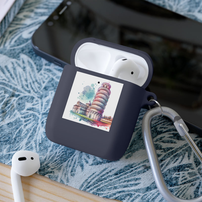 Colorful Travel AirPods Case Cover - Pisa & Venice Designs