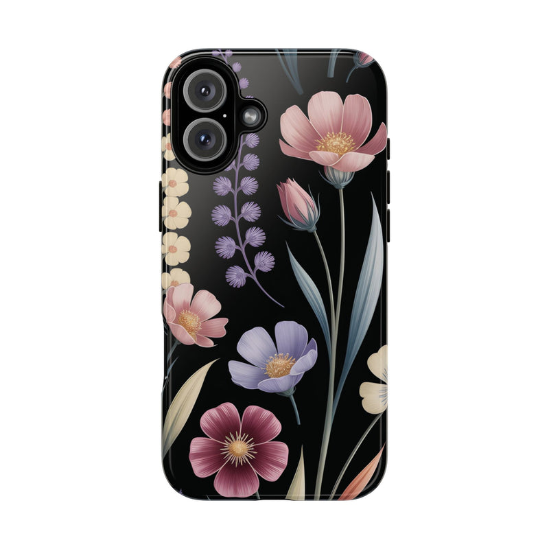 Floral Phone Case - Tough Cases with Elegant Botanical Design