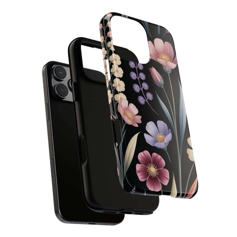 Floral Phone Case - Tough Cases with Elegant Botanical Design