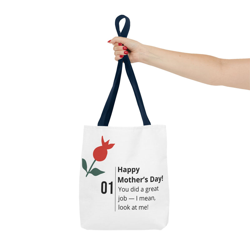 Happy Mother's Day Tote Bag - Fun and Spirited Gift for Moms