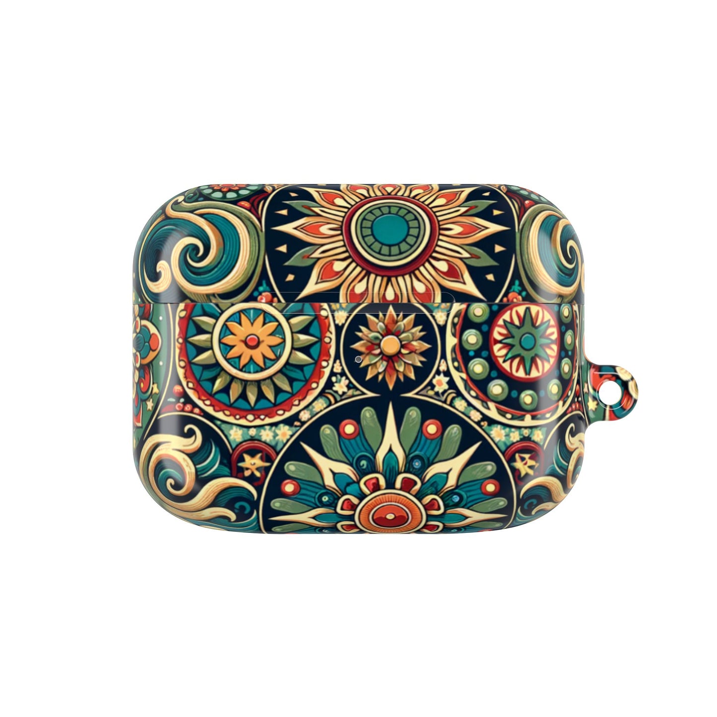 Colorful Bohemian AirPod Cases | Trendy Earbud Cover, Unique Gift for Music Lovers, Stylish Accessory for Festivals