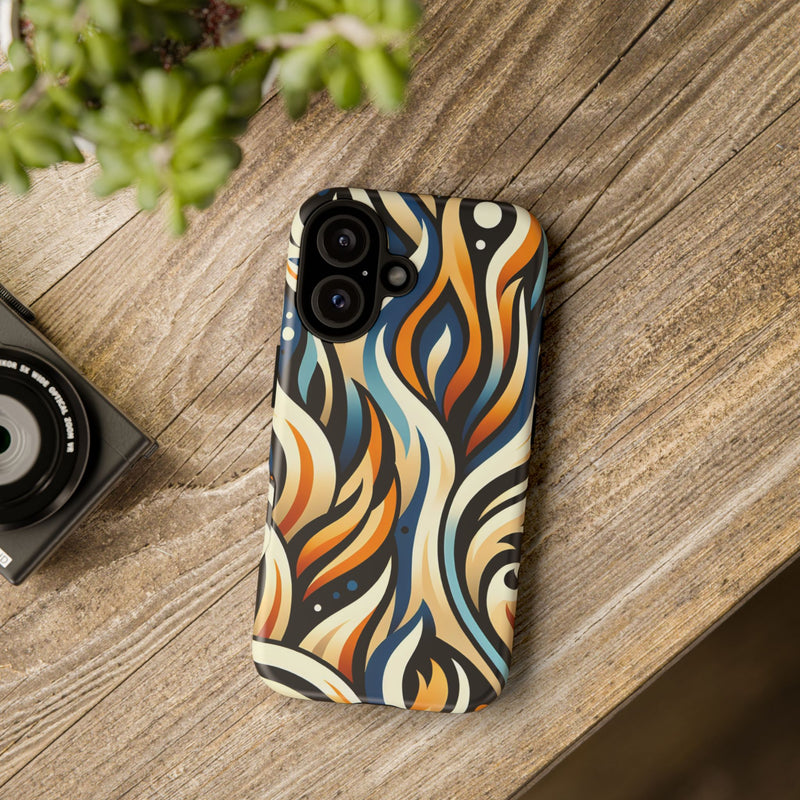 Vibrant Phone Case, Tough Cases, Bohemian Style, Colorful Phone Cover, Gift for Her, Travel Accessory