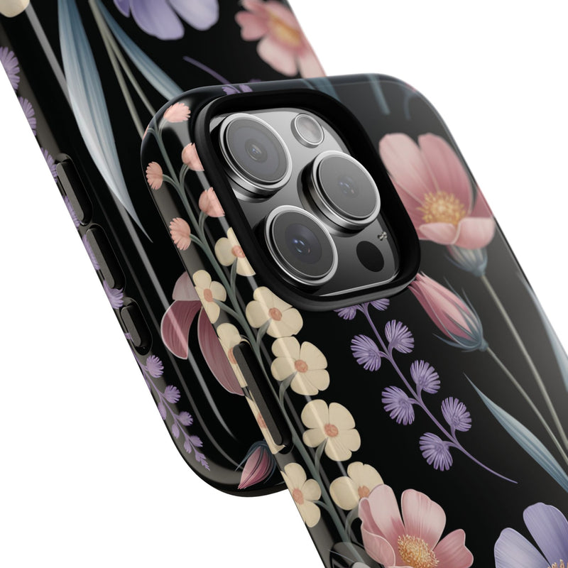 Floral Phone Case - Tough Cases with Elegant Botanical Design