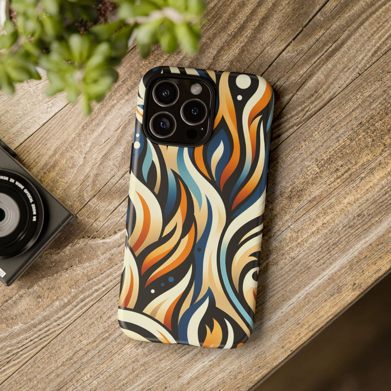 Vibrant Phone Case, Tough Cases, Bohemian Style, Colorful Phone Cover, Gift for Her, Travel Accessory