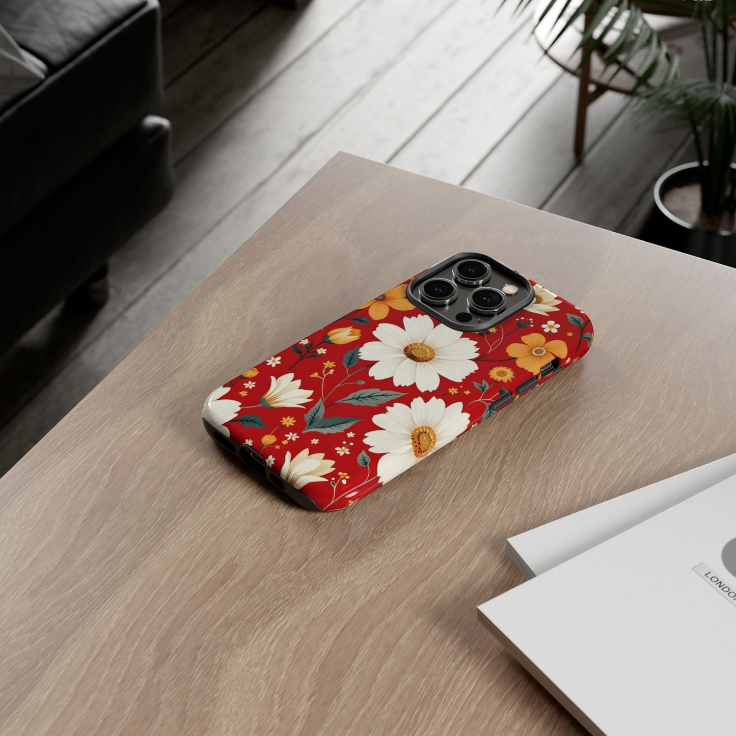 Floral Tough Phone Case | Durable Protection with Vibrant Flowers