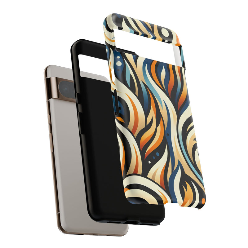 Vibrant Phone Case, Tough Cases, Bohemian Style, Colorful Phone Cover, Gift for Her, Travel Accessory