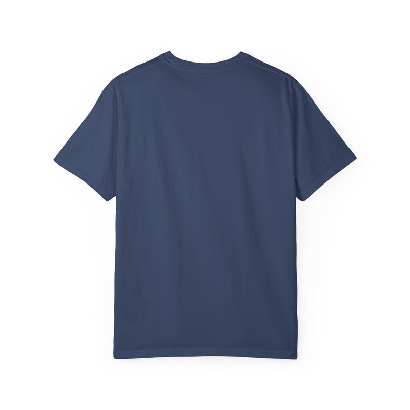 Colorful Dolphin Cityscape Unisex T-Shirt - Vibrant Ocean and Urban Fusion Tee