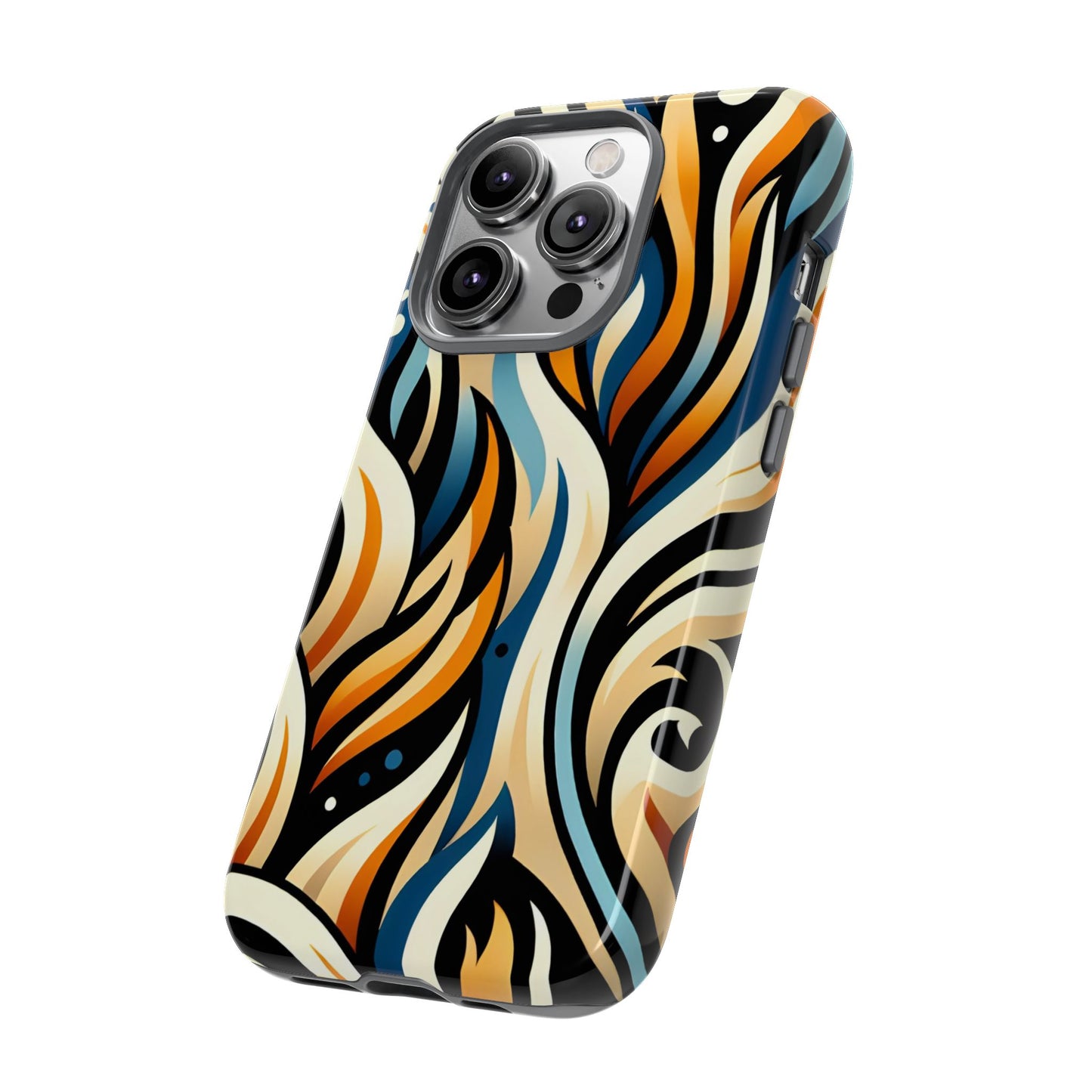 Vibrant Phone Case, Tough Cases, Bohemian Style, Colorful Phone Cover, Gift for Her, Travel Accessory